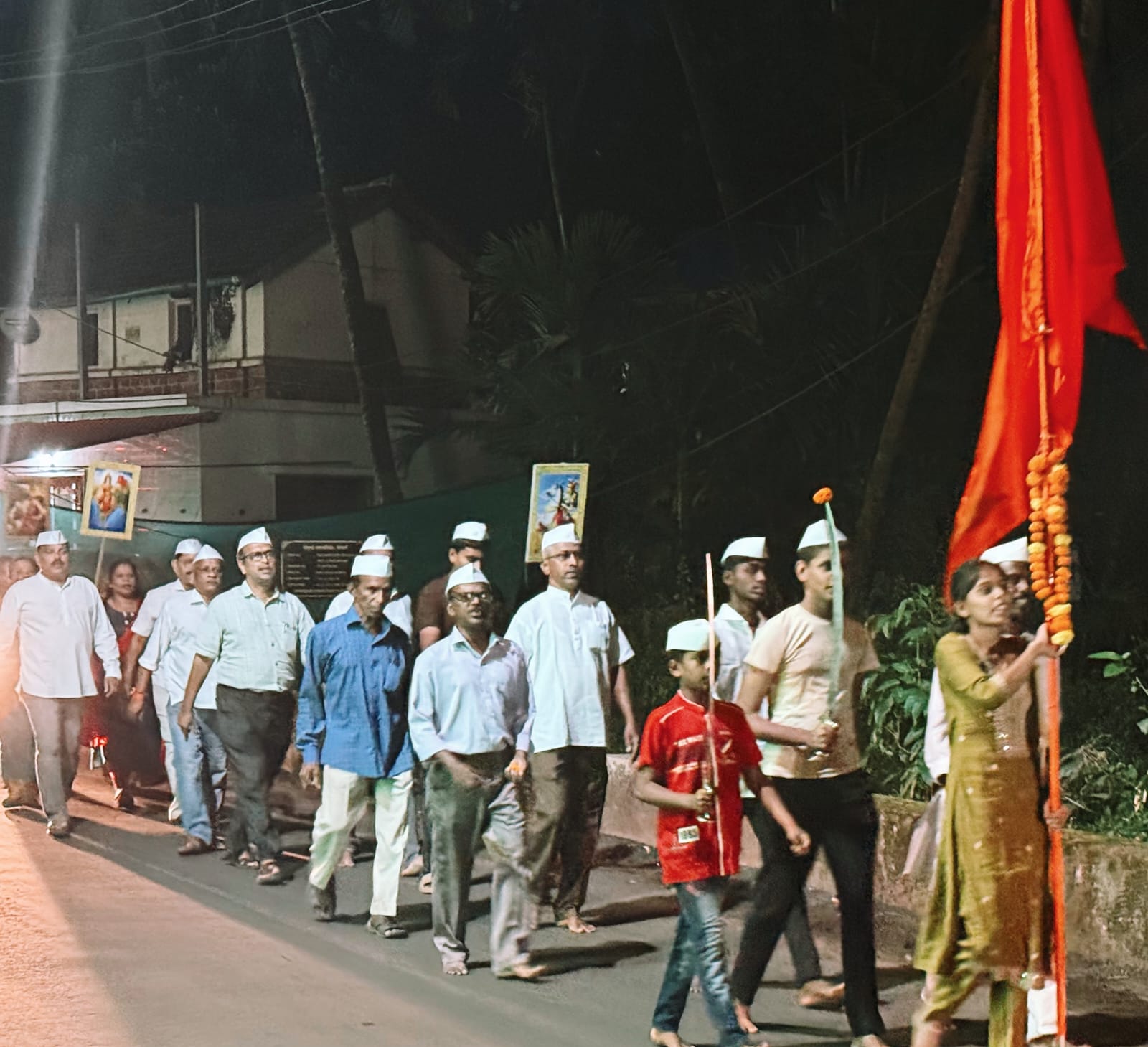 वेंगुर्ला शहरात दुर्गामाता दौडला प्रतिसाद