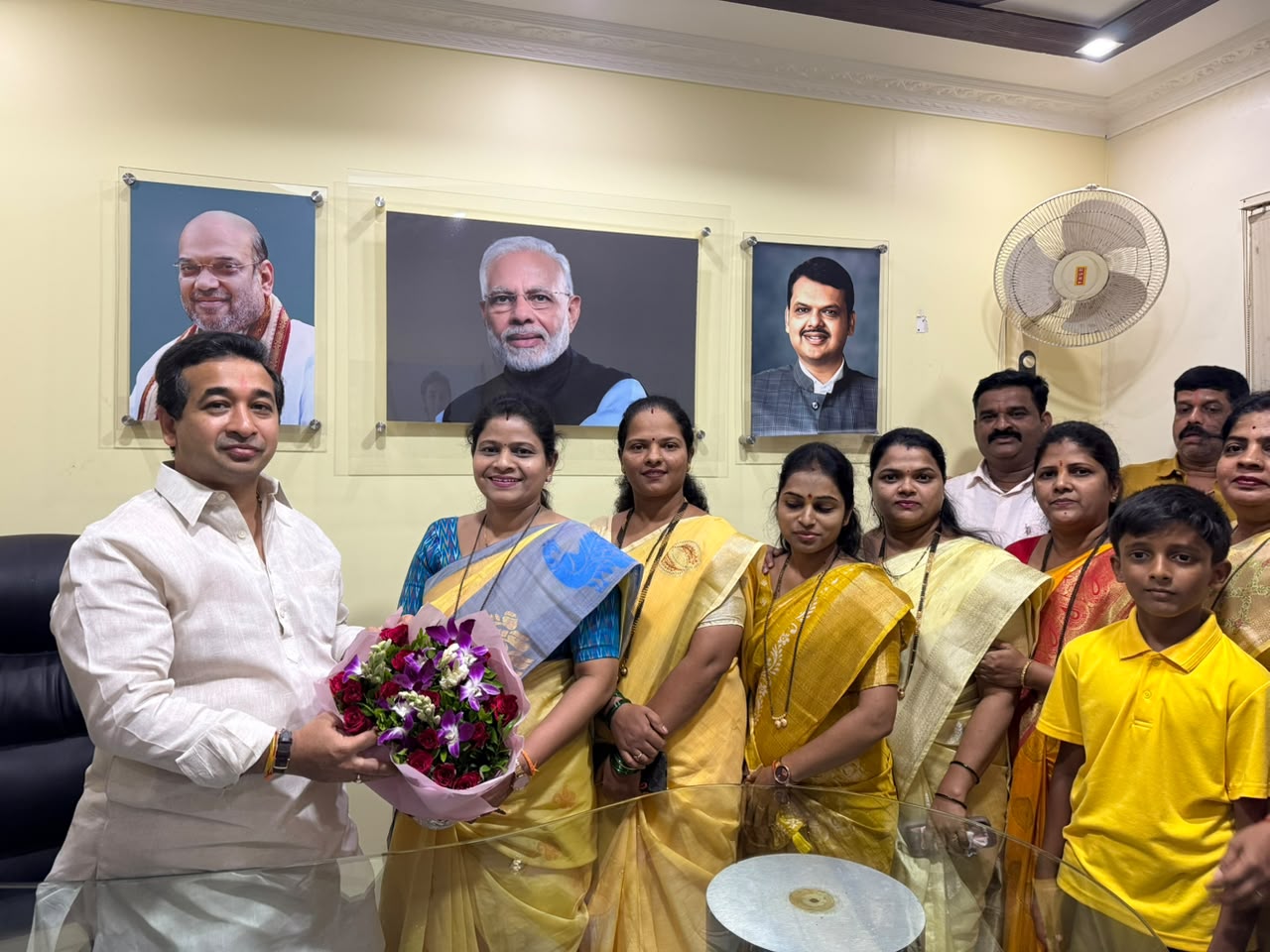 कणकवली शहरातील विकास कामांसाठी निधी उपलब्ध करून दिल्याबद्दल नगरसेवकांनी मानले पालकमंत्री नितेश राणे यांचे आभार