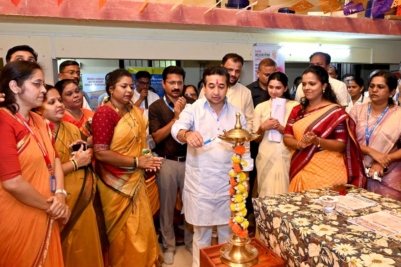 प्राथमिक आरोग्य केंद्र, नांदगाव येथे ‘सिंधू जनसंवाद आरोग्य यात्रे’चा पालकमंत्री नितेश राणे यांच्या हस्ते शुभारंभ